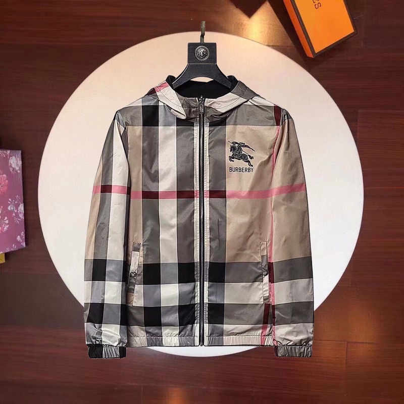 Áo khoác gió BURBERRY BBR thời trang thu đông 2021 cho nam