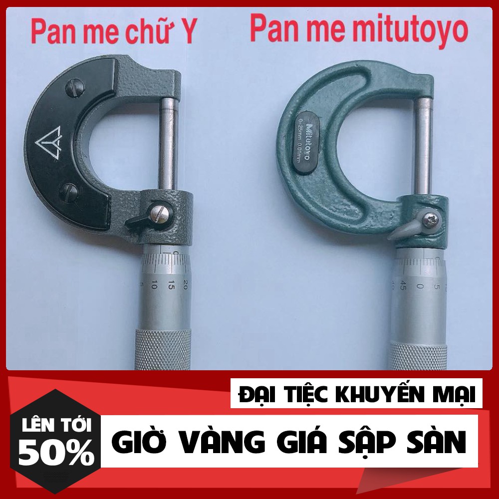 [ GIÁ TỐT NHẤT ] Thước panme đo ngoài đủ size 0-25/25-50/50-75mm(CHO KHÁCH XEM HÀNG)