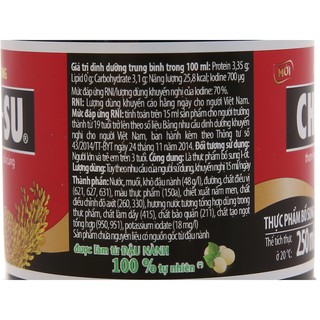 Xì Dầu Chinsu Chai 250ml