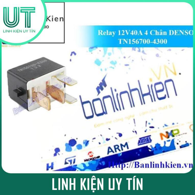 Relay 12V40A 4 Chân DENSO TN156700-4300 Rơ Le Dòng Cao