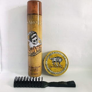 Combo GôM XỊT TÓC  SUAVECITO + Sáp Vuốt Tóc SAWENSITO Con Sói
