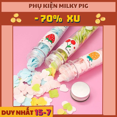 Xà Phòng Giấy Bỏ Túi Đáng Yêu Thiết Kế Độc Đáo -  Viên Nén Xà Phòng Mini Tiện Dụng