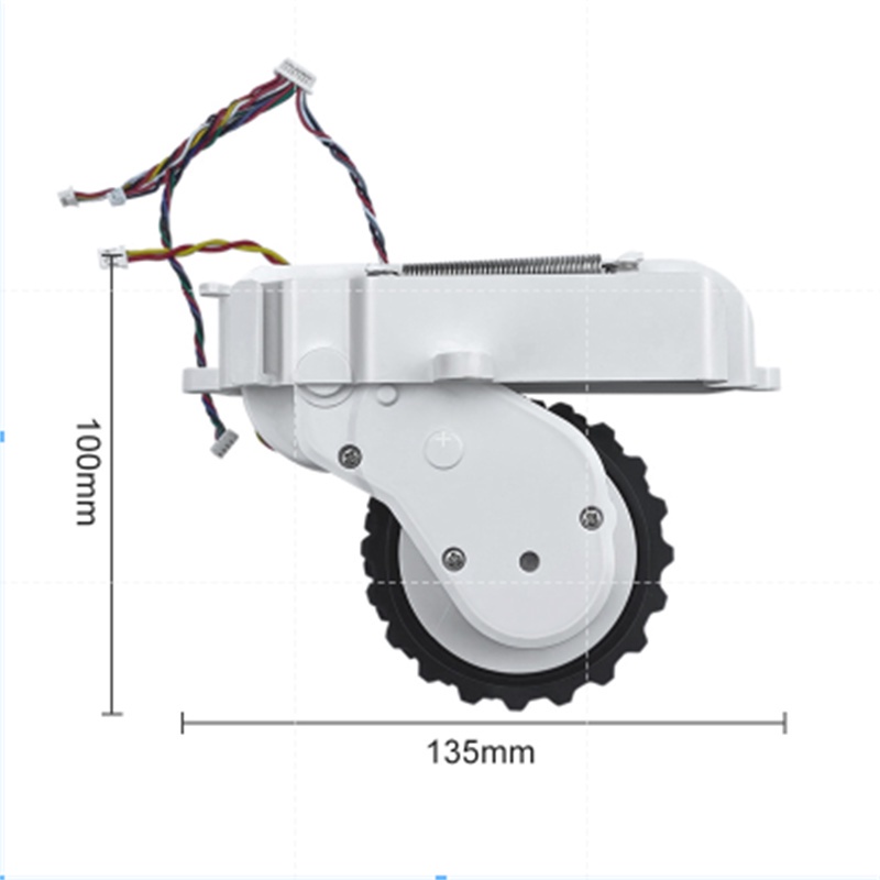 Thích hợp cho phụ kiện robot hút bụi Xiaomi Mijia stytj02ym 3C 2S S10 B106GL B106CN đi bộ bánh xe bên trái và bên phải