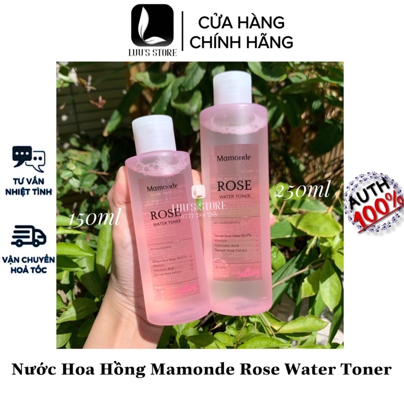 Nước Hoa Hồng Mamonde Rose Water Toner