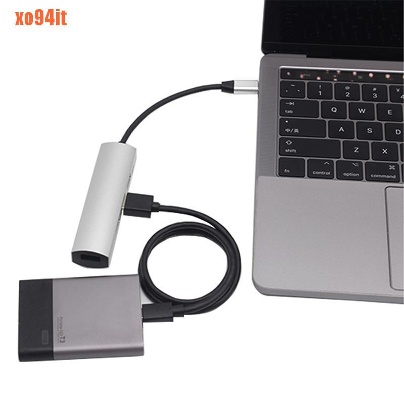 Bộ Chuyển Đổi Type-C Usb 3.0 Hub Với Nguồn 3.1 1 Drive