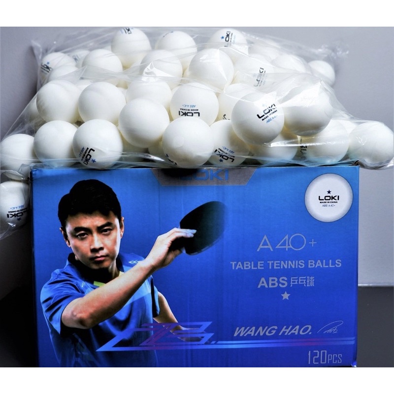 Quả Bóng Bàn Luyện Tập Loki Cao Cấp 120 quả, Bóng Cứng và Tròn Đều