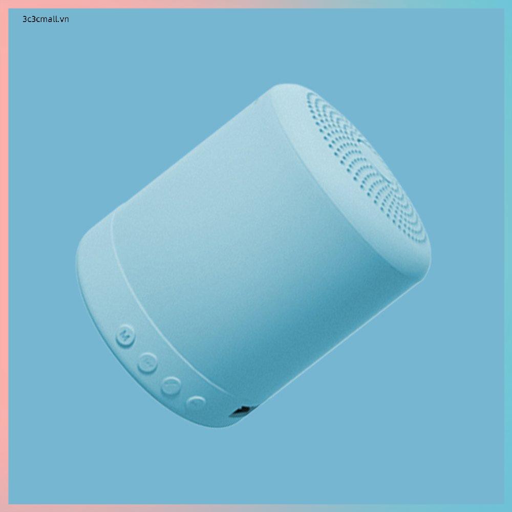 ✨chất lượng cao✨ Wireless Speaker Metal Material Gun Shape With Mini Size Led Light Portable Smart Music Party Speaker Macaron Color