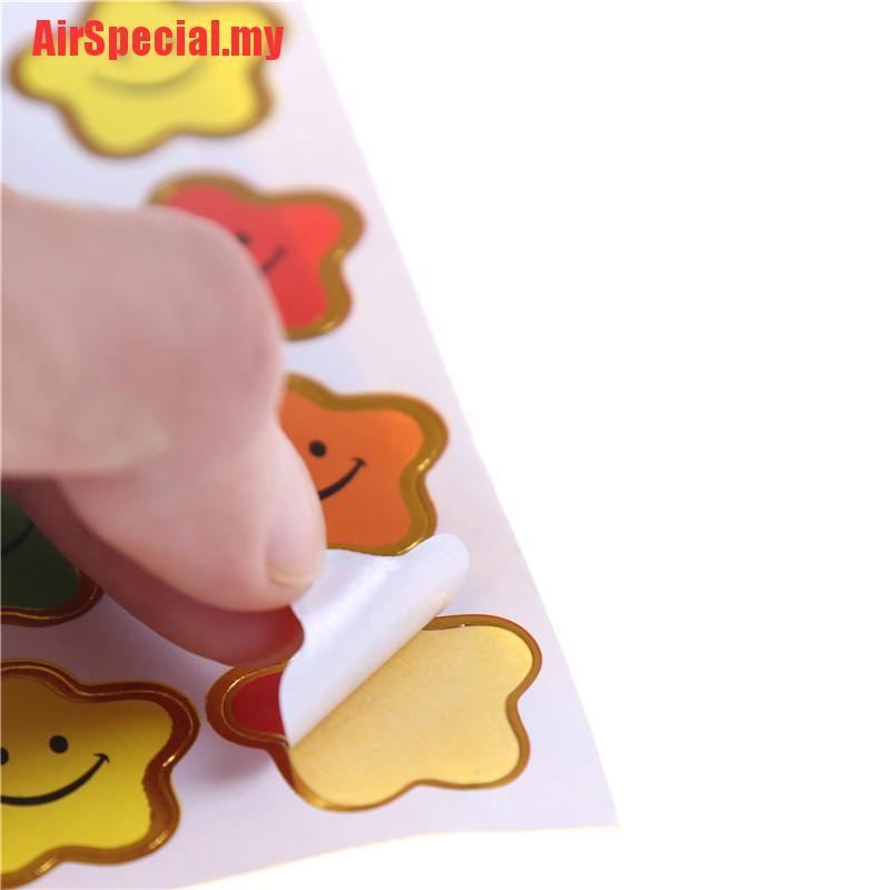 Bộ 10 Tấm Sticker Hình Ngôi Sao Cho Bé Tập Làm Phần Thưởng Cr