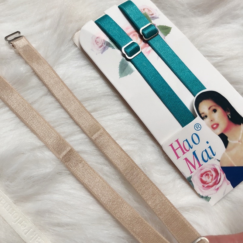 Dây vải áo ngực bản 1cm co giãn có thể điều chỉnh Haomai