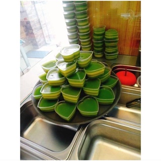 HỘP FLAN TIM - 50 cái/lốc