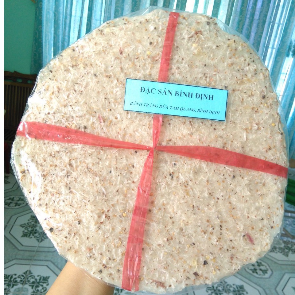 Bánh tráng dừa Bình Định