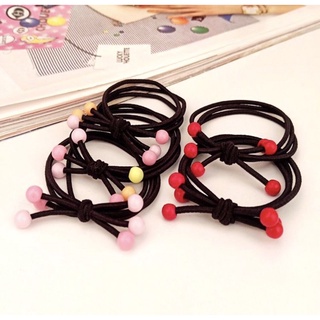 Cột tóc, dây buộc tóc nơ trái chery bé xinh