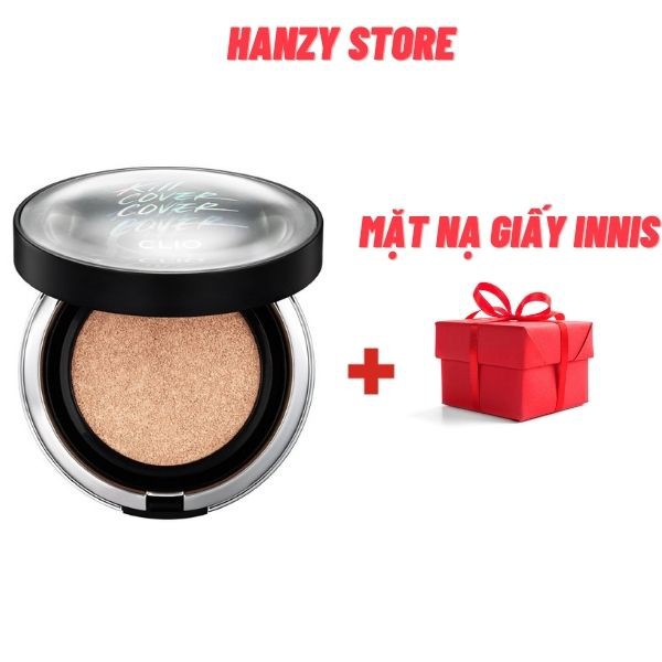 Phấn nước CLIO Kill Cover Founwear Xp Cushion + Kèm lõi - Kiềm dầu Lâu trôi Che Khuyết Điểm | BigBuy360 - bigbuy360.vn