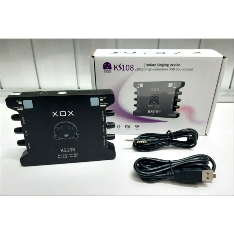 [Mã ELHACE giảm 4% đơn 300K] Sound card XOX KS 108 bản quốc tế