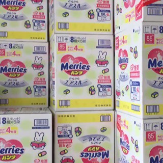 Bỉm Merries Dán/Quần Nội Địa Nhật Đủ Size Nb96/S88/M68/L58/L50q /Xl44 quần