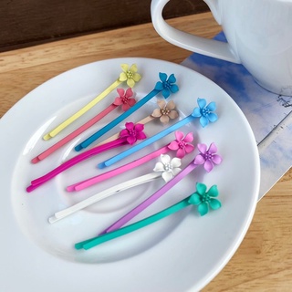 Kẹp tóc mái hoa nhỏ 10 chiếc Hàn Quốc