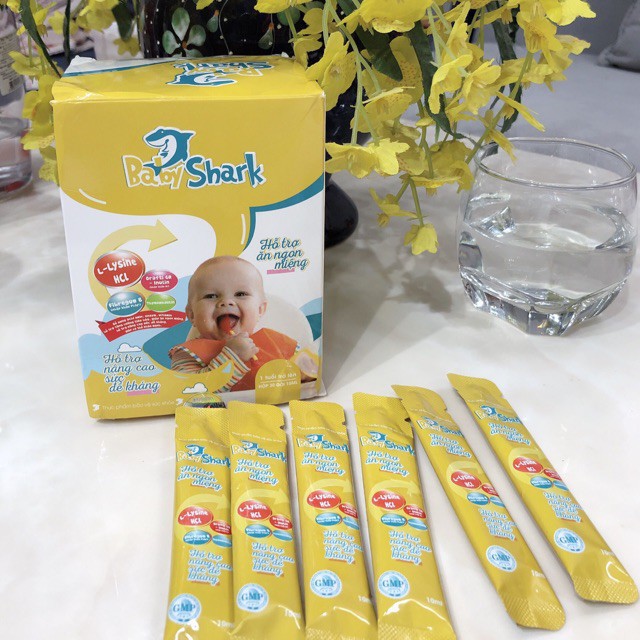 Siro Ăn Ngon Cá Mập Gold X2 Baby Shark (Mẫu Mới Nhất) dinh dưỡng đầy đủ và cân đối