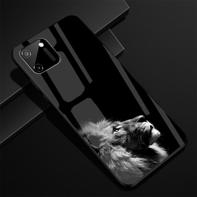 Ốp Lưng REALME C11 ,C21Y,C11 2021, C20 , C25Y mặt kính cường lực cao cấp thiết kế Độc Quyền