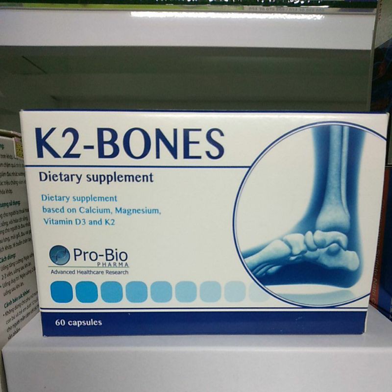 Canxi K2 - BONES - Hỗ trợ giảm nguy cơ loãng xương. | BigBuy360 - bigbuy360.vn