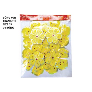 Hoa mai giấy 3D
