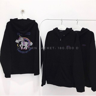 ÁO HOODIE KÌ LÂN ( UNICORN JACKET HÌNH THẬT )