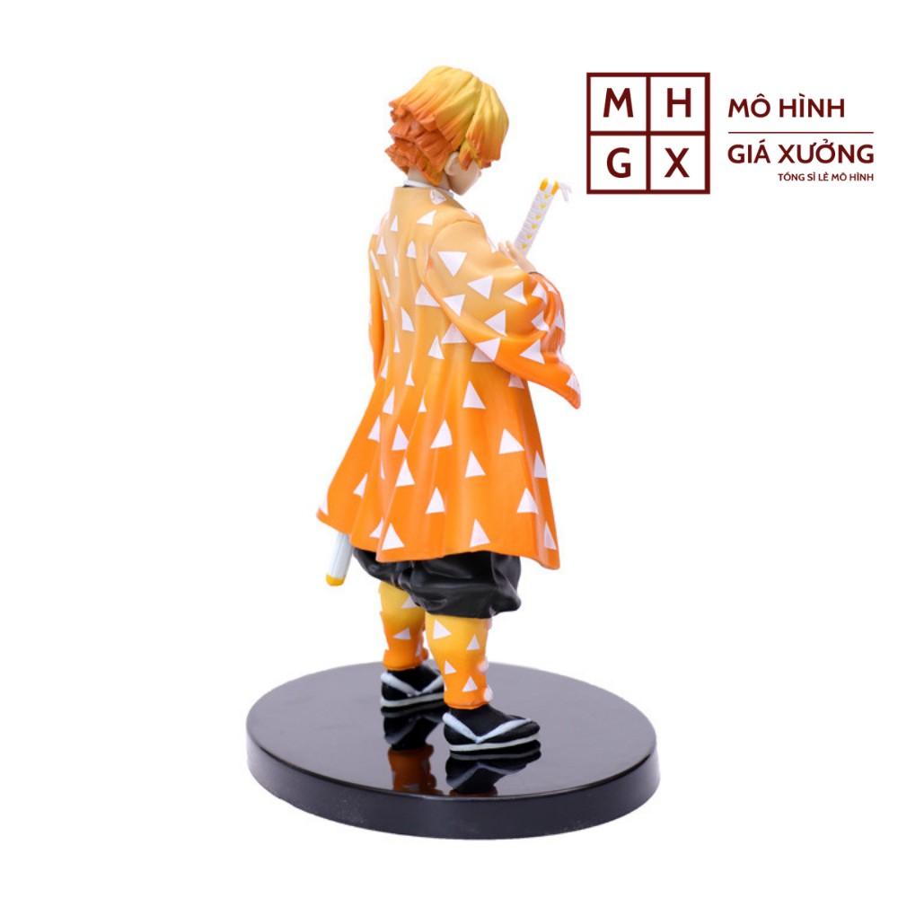 Mô hình Kimetsu No Yaiba figure Demon Slayer Agatsuma Zenitsu cao 16 cm - figure thanh gươm diệt quỷ