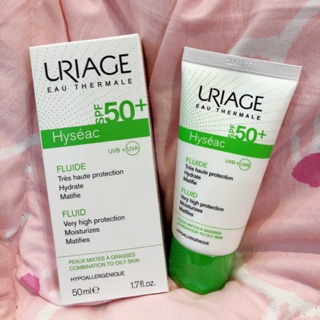 [MẪU MỚI]Kem chống nắng Uriage Hyseac spf50+ cho da dầu mụn - 50ml