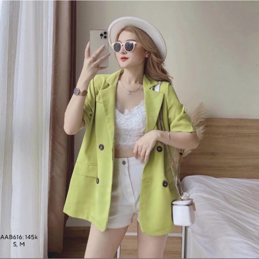 Set Vest Nữ Kèm Quần Đùi, Set Bộ Đi Chơi Phong Cách Nhẹ Nhàng Thoải Mái Thời Trang Nữ Xm Minh Phúc
