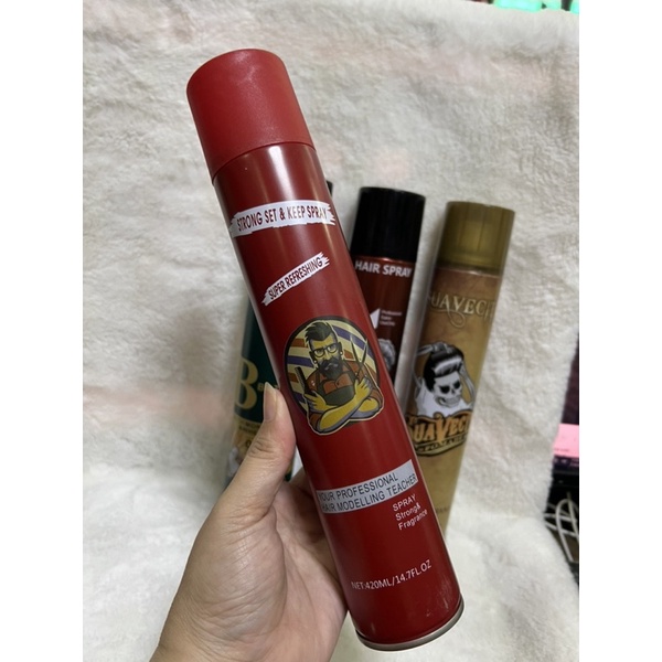 Gôm xịt tóc Hair Pr.ay cho Nam 320ml