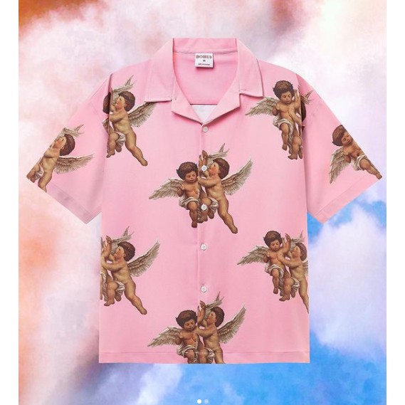 Áo Sơmi BOBUI 2 ANGELS FULLTAG | Sơ Mi Lụa Mềm CNK 100% | CHUẨN CAO CẤP 1:1 LOCAL BRAND