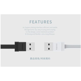 Bộ 2 cáp sạc Remax RC-062i 1m và 16cm