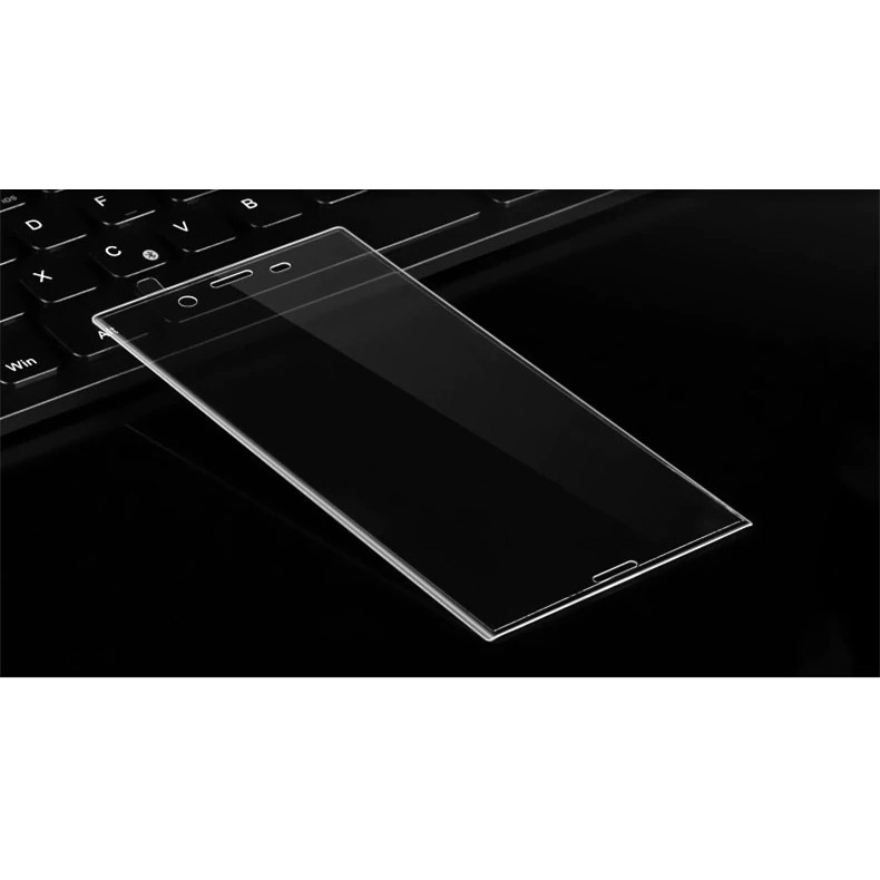 Miếng Dán Cường Lực 4D Full Màn cho Sony XZ (Đen)