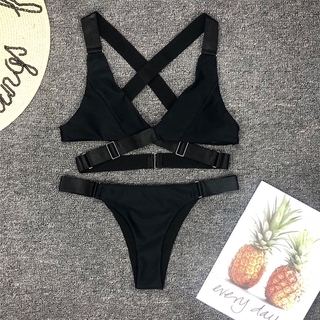 Bikini Màu Trơn Gợi Cảm Cho Nữ