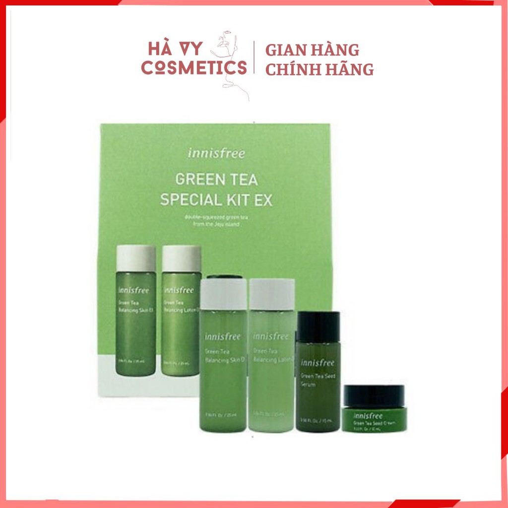 Bộ Dưỡng Trà Xanh Green Tea Special Kit EX