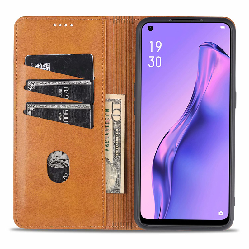 Bao da điện thoại từ tính mềm bảo vệ cho OPPO Reno 4