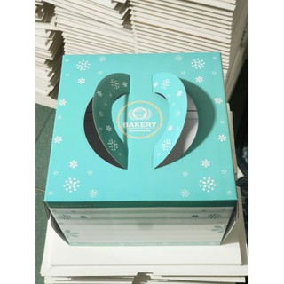 COMBO 10 HỘP ĐỰNG BÁNH KEM ( KÈM ĐẾ ) GIÁ CHỈ 115K