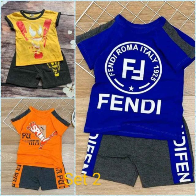 Combo 3 bộ bé trai size 8-20kg(shopgiasi)