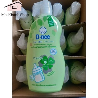 Nước Rửa Bình Sữa Dnee Dạng Chai 620ml Mẫu Mới