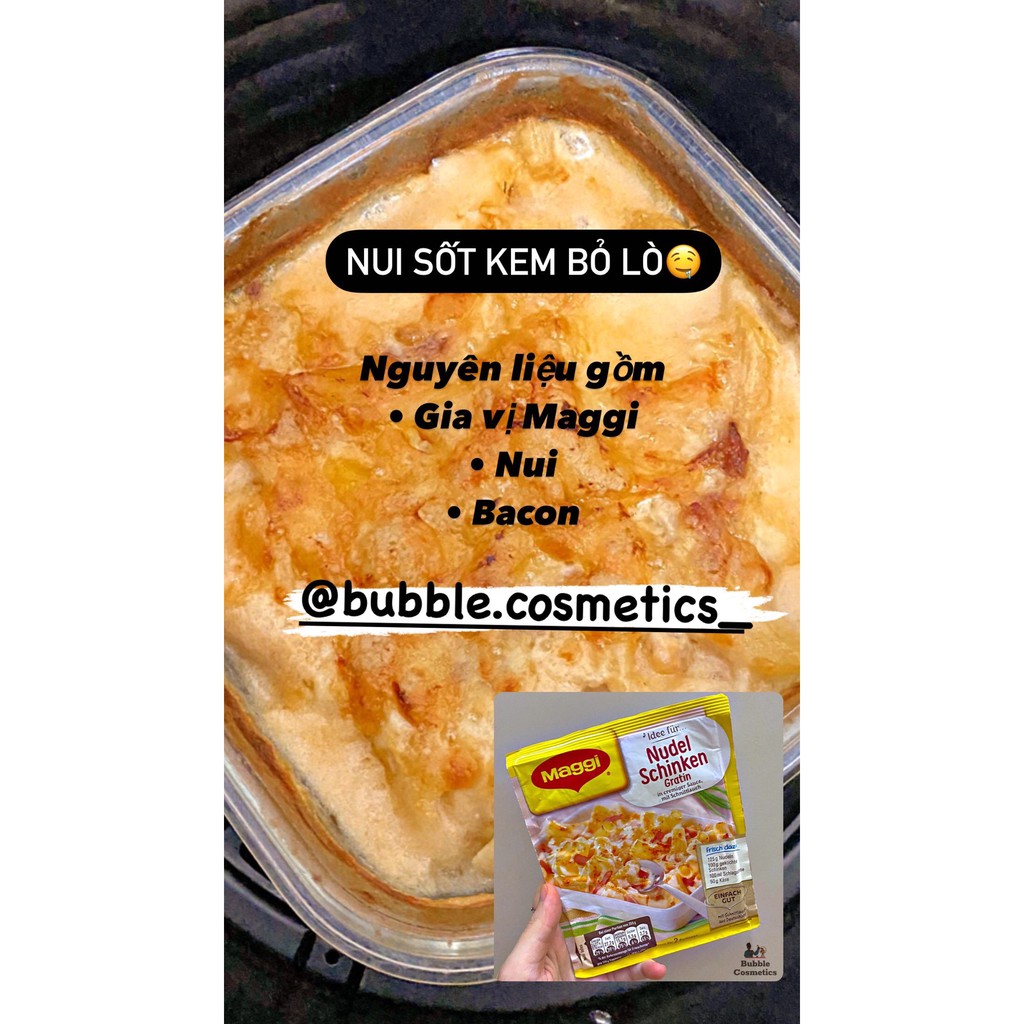 Gia vị nấu ăn Maggi các loại ( mỳ ý, nui bỏ lò, súp, thịt sốt kem...)