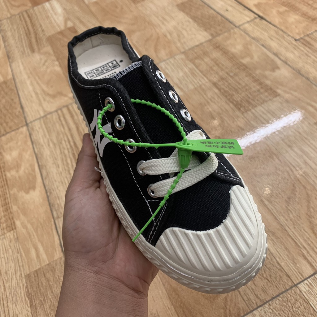 🆒 [ TOP SALE ] 👟 Giầy thể thao sneaker Sục ML.B ny đen hàng đẹp cao cấp ✅ | BigBuy360 - bigbuy360.vn