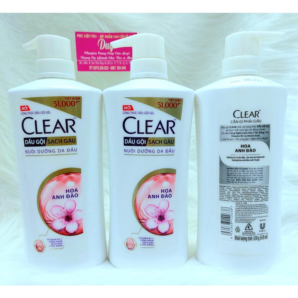 Dầu Gội Đầu Clear Men và Clear Đủ Loại 650ml & 900ml Đánh Bay Gàu ,Ngứa Và Ngăn Rụng Tóc.