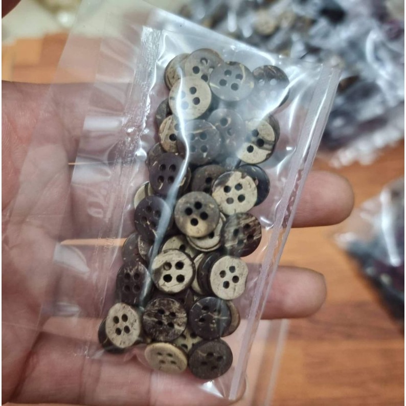 Cúc gỗ dừa size 1 cm đến 2 cm