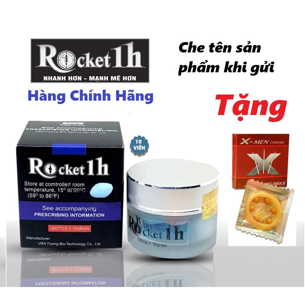 Rockek 1H Loại Mạnh Tăng Cảm Xúc Tột Đỉnh, Kéo Dài Thời Gian Xuất Binh,  Roket 1 Chính Hãng