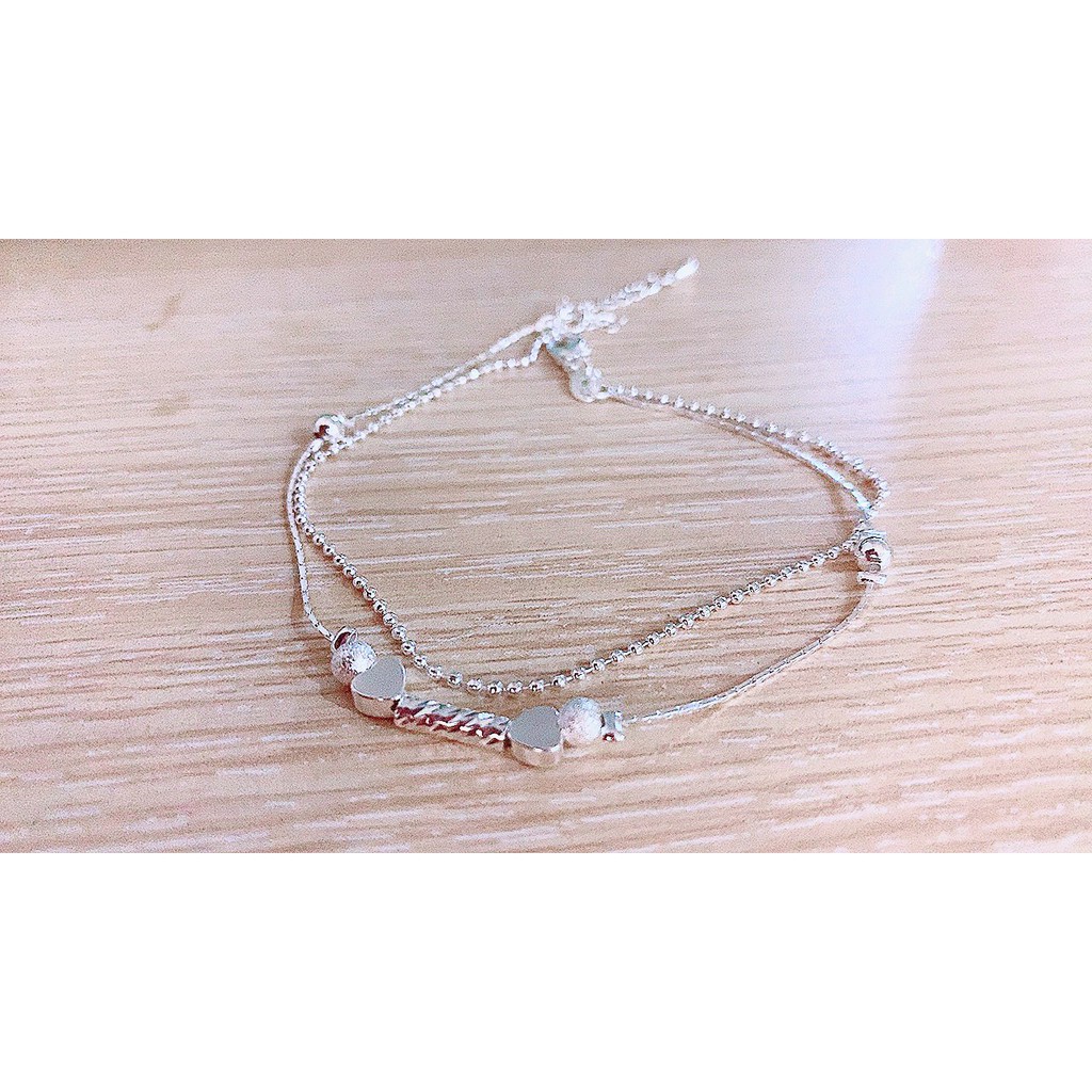 Lắc chân vòng chân nữ bạc chuông lục lạc phong cách hàn quốc | BigBuy360 - bigbuy360.vn