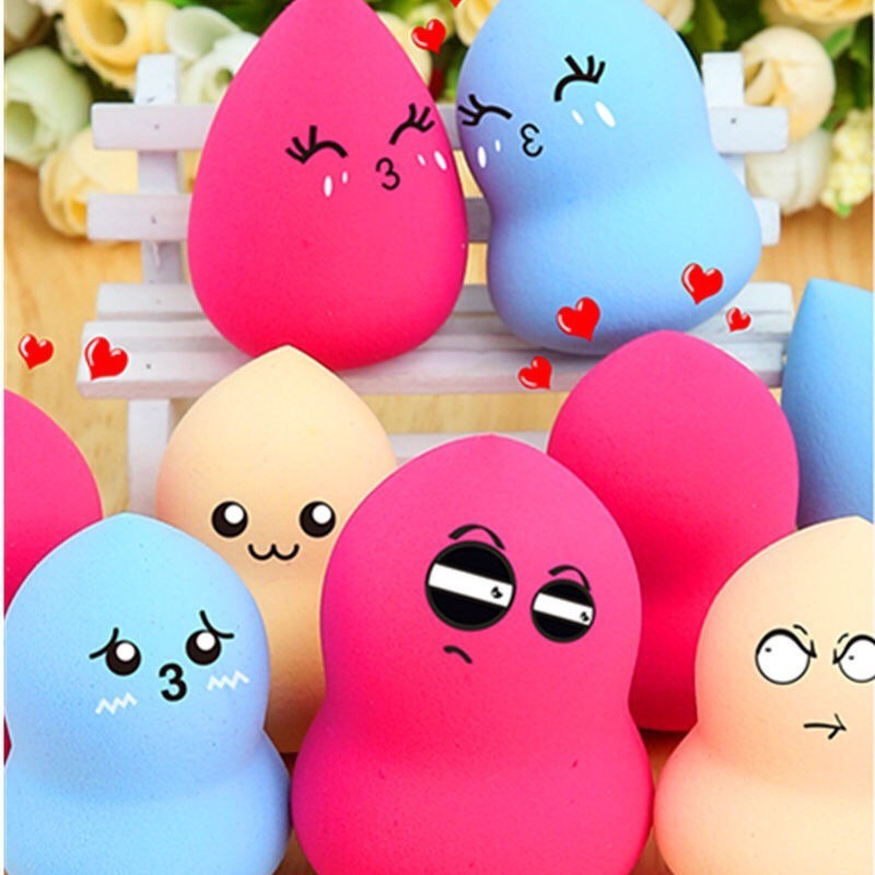 Makeup Sponge, Wet & Dry, Makeup Accessories, Pretty Egg, Face Makeup Remover Face Makeup Remover, very soft.