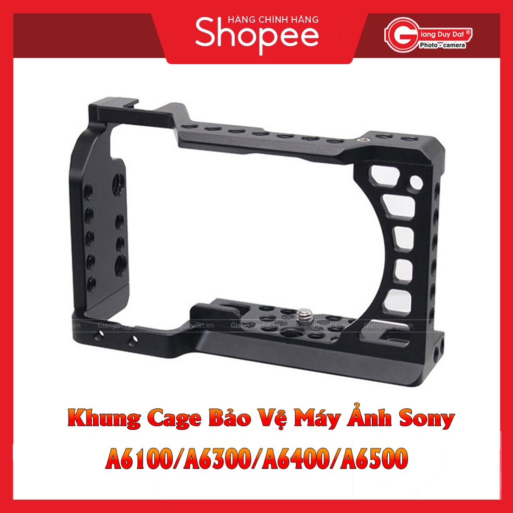 Khung Cage Bảo Vệ Máy Ảnh Sony A6100/A6300/A6400/A6500