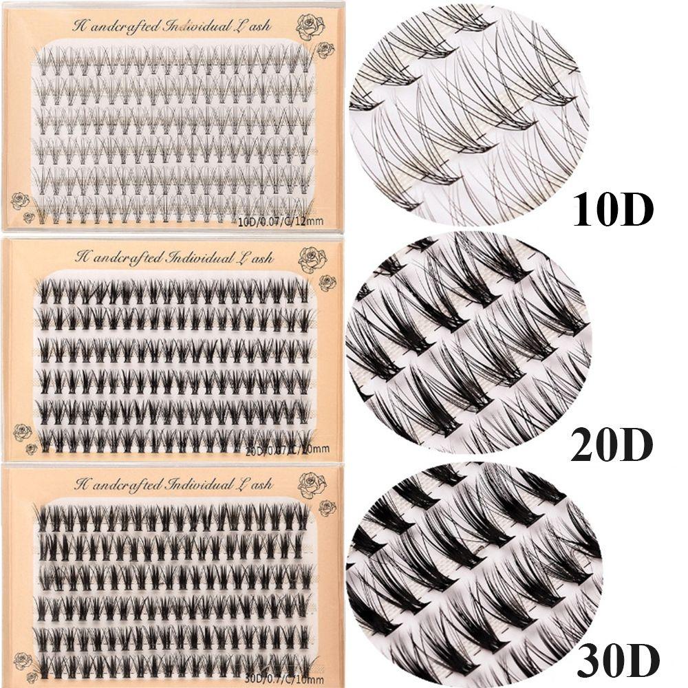 Hộp Lông Mi Giả 8 / 10 / 12mm Mềm Mại Tự Nhiên