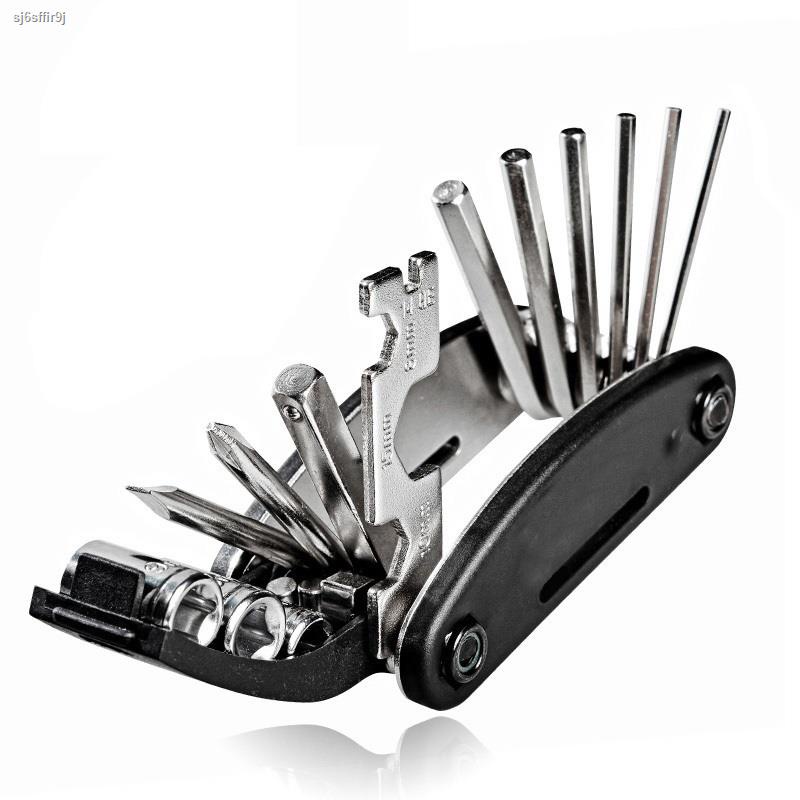 chịu được nhiệt độ cao﹉Xe đạp xe đạp multitool cờ lê allen túi du lịch ổ cắm di động đa chức năng bộ sửa chữa động cơ T