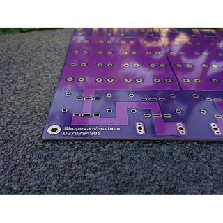 PCB nguồn đôi 32 tụ điện (Màu tím)