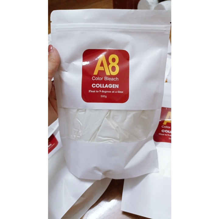 Bột tẩy tóc A8 collagen  hàng chuẩn công ty